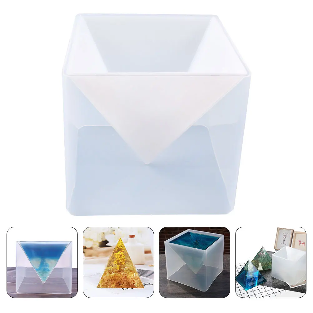 1pc Pyramid Mold Silicone Diy Molds For Craft Casting Storage Box Organizer Desktop Decoration Handmade Tools
1pc Pyramid Mold Silicone Diy Molds For Craft Casting Storage Box Organizer Desktop Decoration Handmade Tools