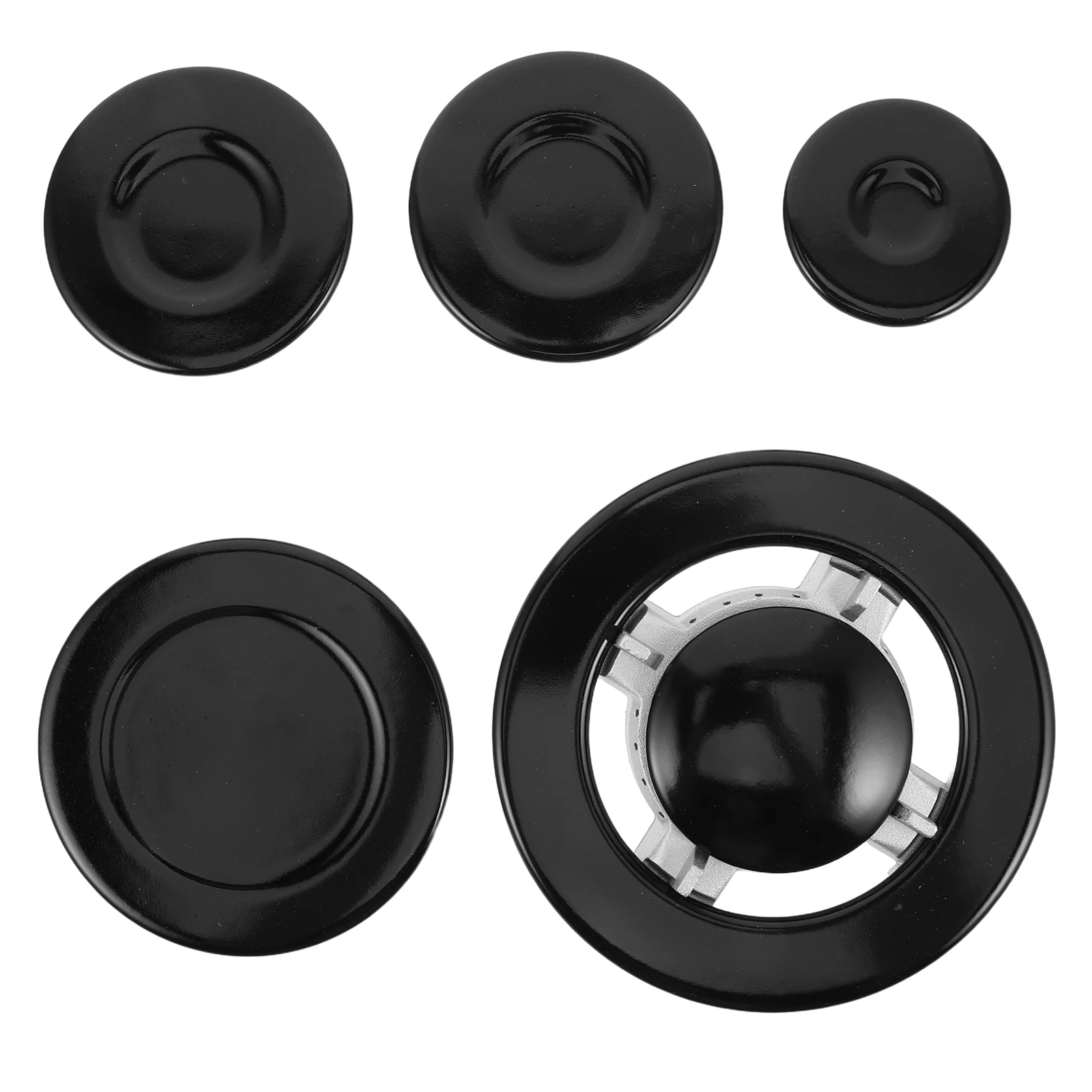 1 Set Gas Stove Fire Caps Flame Covers For Cooktop Burners Enhancing Safety Efficiency Easy Clean Replacement Parts Compatible
1 Set Gas Stove Fire Caps Flame Covers For Cooktop Burners Enhancing Safety Efficiency Easy Clean Replacement Parts Compatible