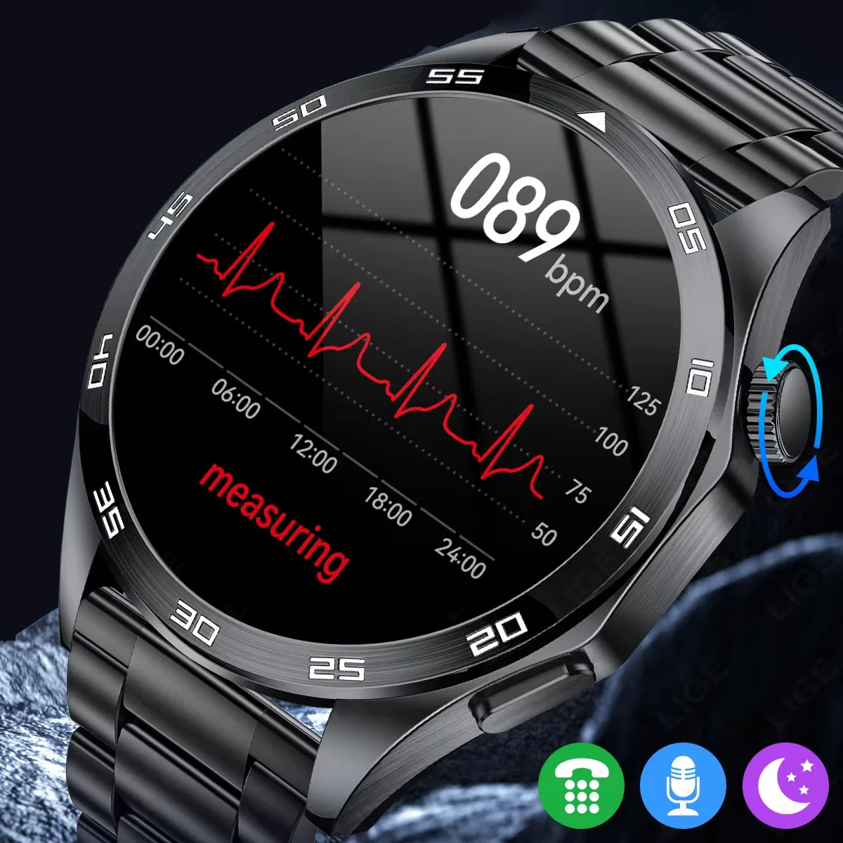 GT5 Pro GPS Track Compass Smart Watch Men 360*360 AMOLED Screen NFC BT Call Waterproof Health Monitor Man Smartwatches
GT5 Pro GPS Track Compass Smart Watch Men 360*360 AMOLED Screen NFC BT Call Waterproof Health Monitor Man Smartwatches