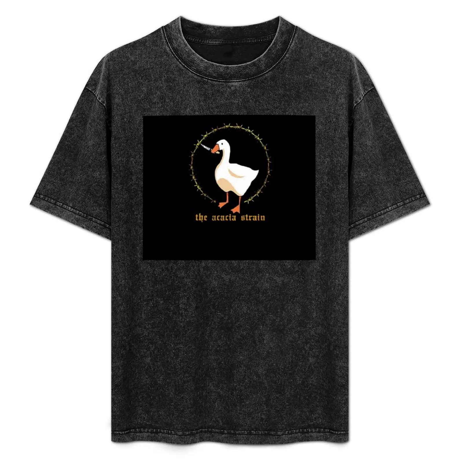 Duck The Acacia Strain T-Shirt Fashion Print Casual Short Sleeve
Duck The Acacia Strain T-Shirt Fashion Print Casual Short Sleeve
