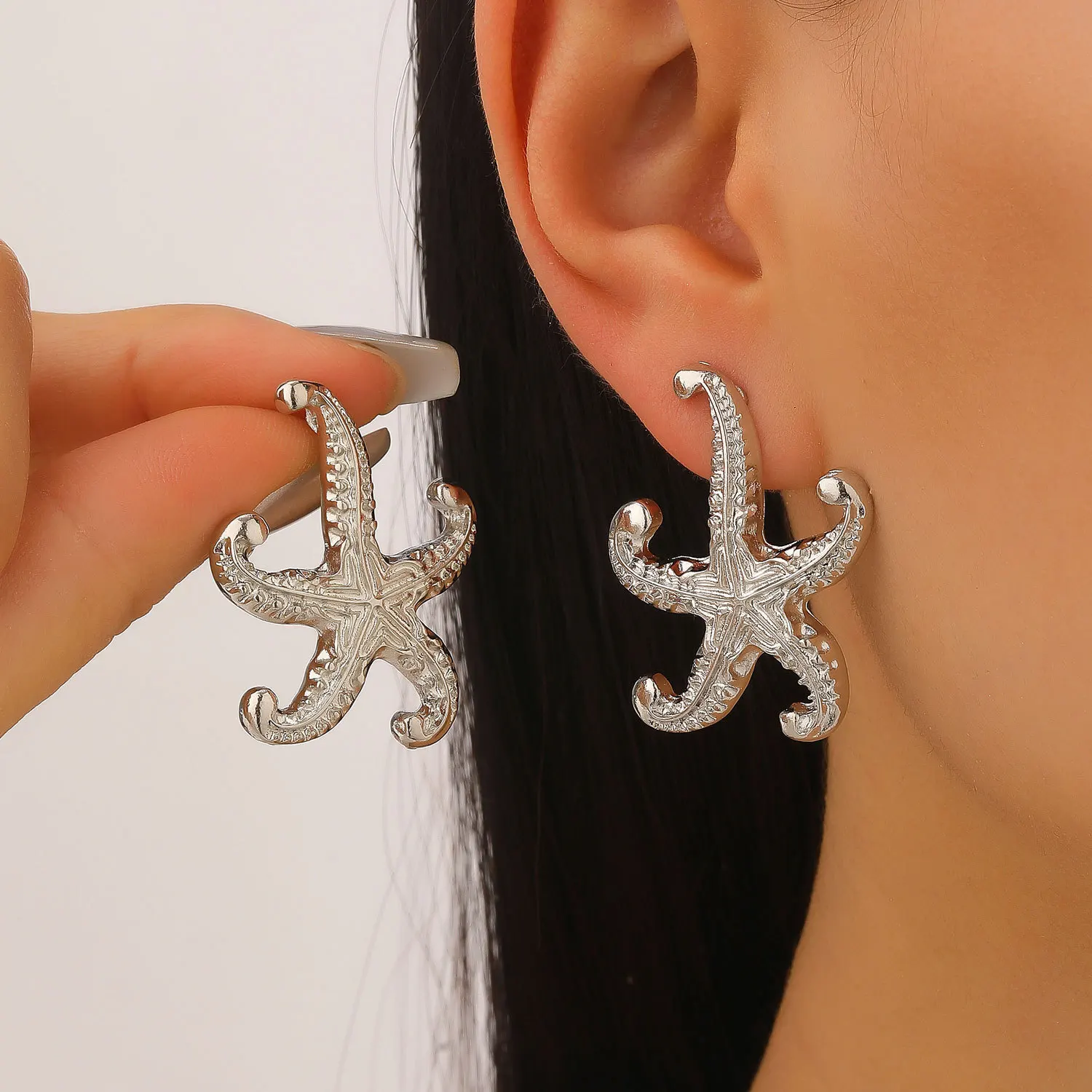 Bohemian Ocean Starfish Stud Earrings Women Beach Vacation Marine Style Fashion Ear Jewelry Wholesale
Bohemian Ocean Starfish Stud Earrings Women Beach Vacation Marine Style Fashion Ear Jewelry Wholesale
