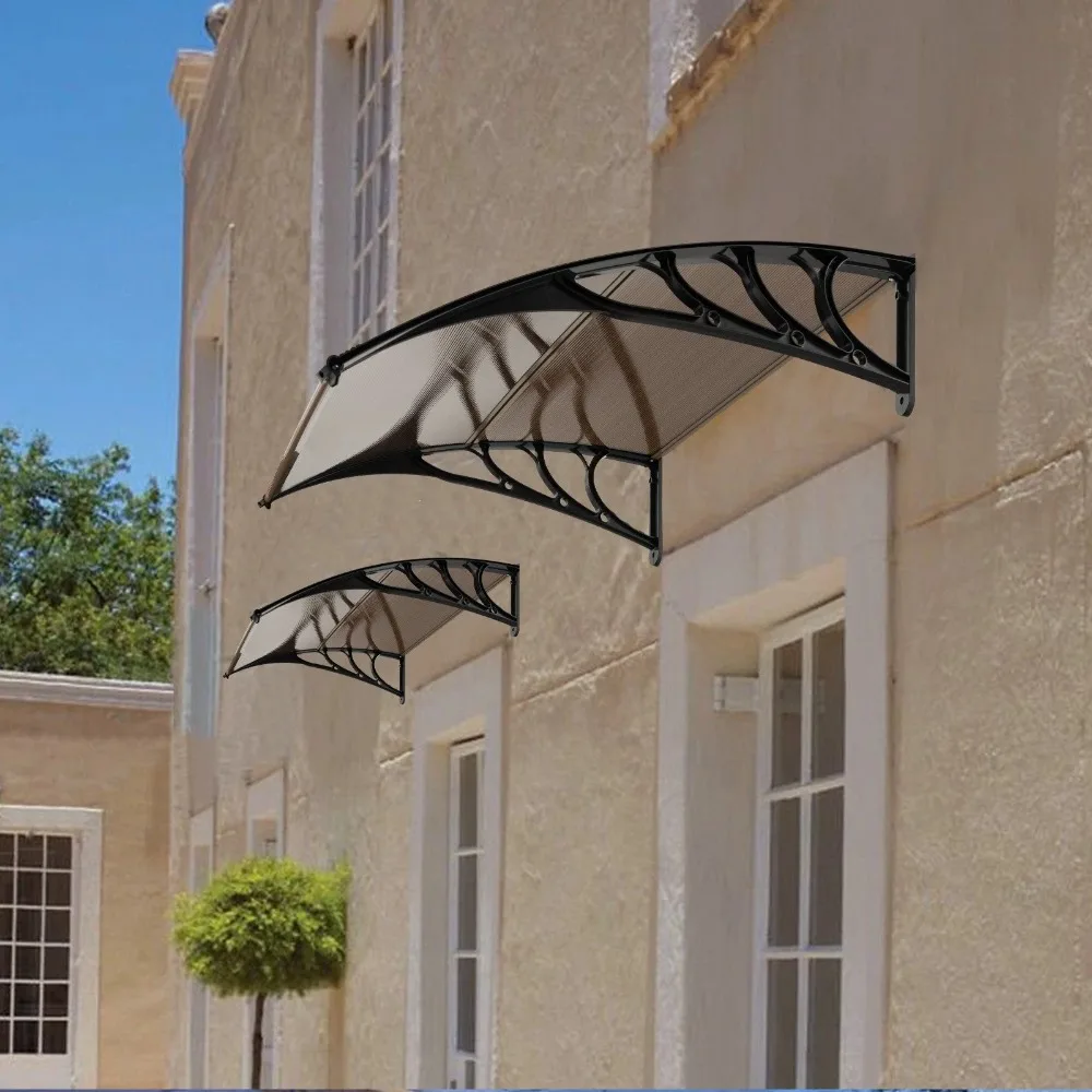 Patio 40" x 40" Awning Canopy Outdoor Window Door Overhang Rain Snow Protection
Patio 40" x 40" Awning Canopy Outdoor Window Door Overhang Rain Snow Protection