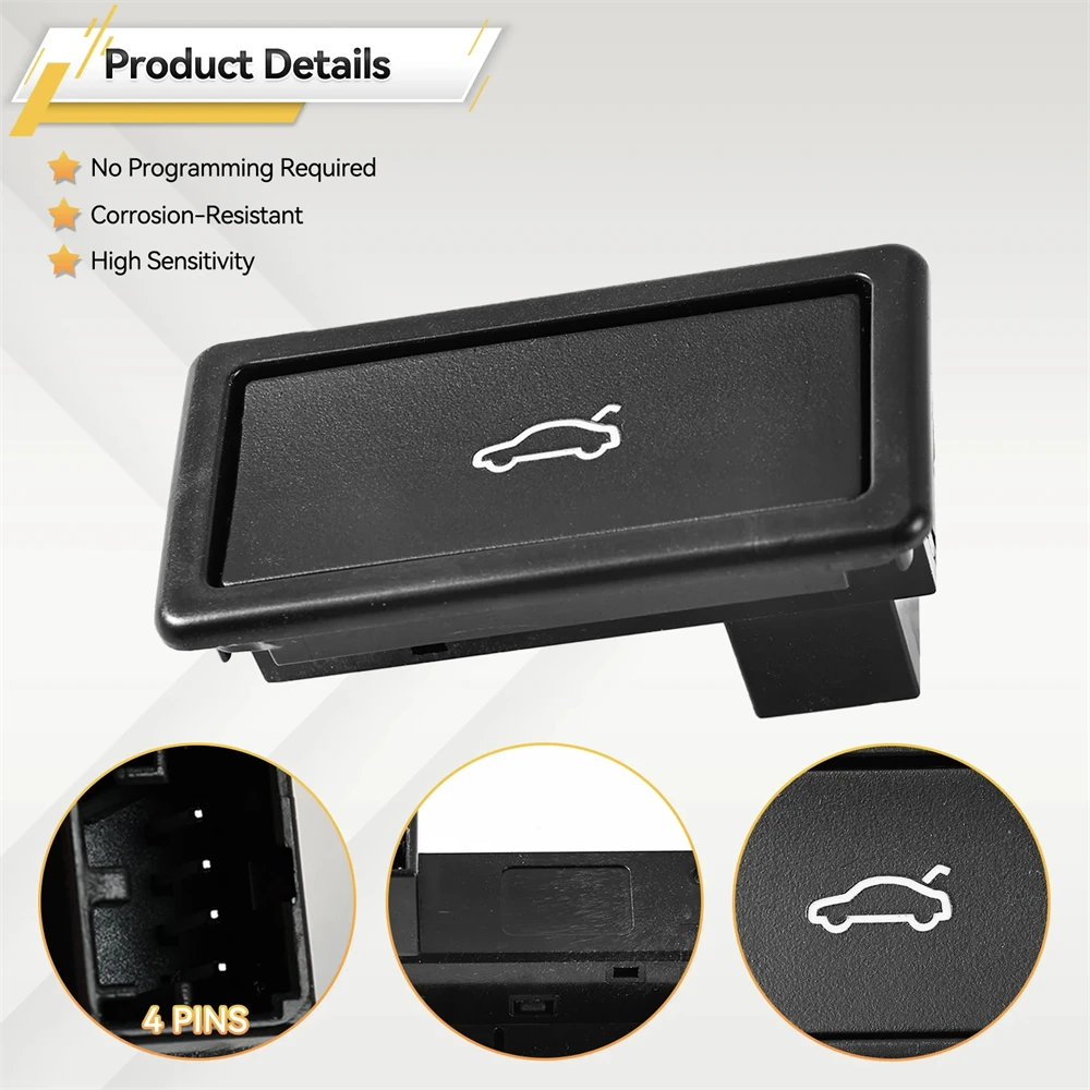 Electric Power Lock Switch Button Trunk Lid Lock Fit for For Audi A4 A6 A7 A8 Q5 Q7 RS4 RS6 For Skoda For Seat 3D0959831D
Electric Power Lock Switch Button Trunk Lid Lock Fit for For Audi A4 A6 A7 A8 Q5 Q7 RS4 RS6 For Skoda For Seat 3D0959831D