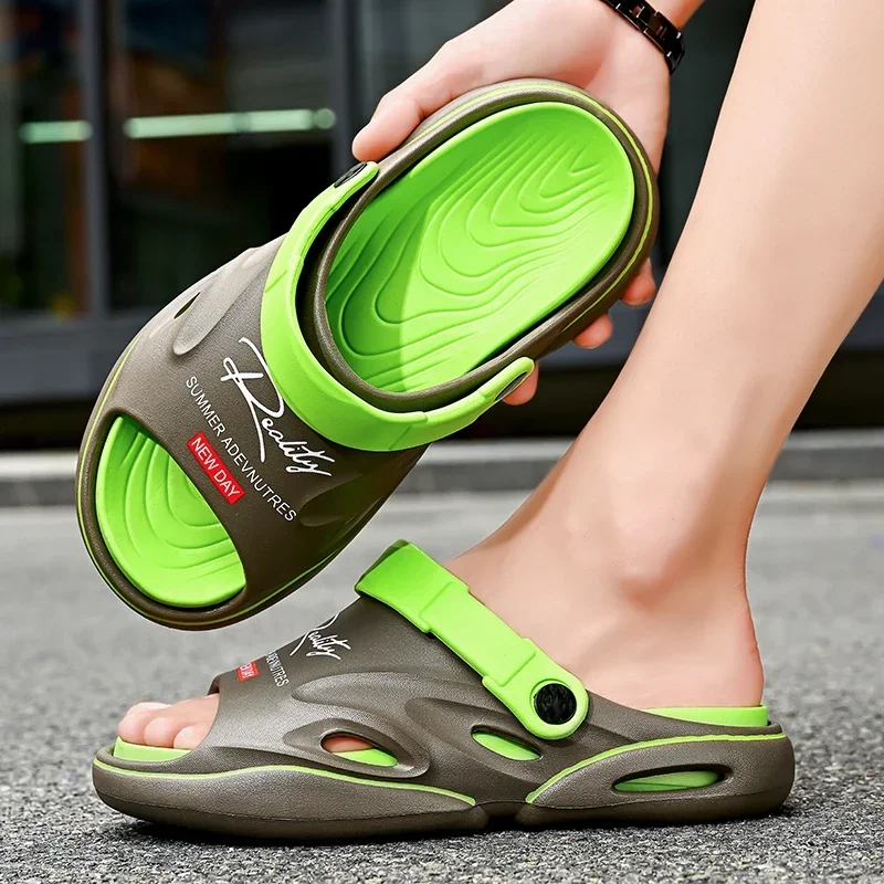 2024 New Men Slippers Summer EVA Soft-soled Platform Slides Sandals Indoor Outdoor Walking Beach Shoes Flip Flops Mens Shoes
2024 New Men Slippers Summer EVA Soft-soled Platform Slides Sandals Indoor Outdoor Walking Beach Shoes Flip Flops Mens Shoes