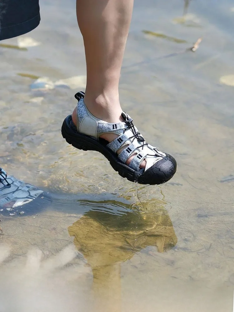 Unisex Summer Outdoor Sports Beach Sandals Casual Hiking Stream Trudging Shoes Breathable Synthetic Leather Slip-On Sneakers
Unisex Summer Outdoor Sports Beach Sandals Casual Hiking Stream Trudging Shoes Breathable Synthetic Leather Slip-On Sneakers