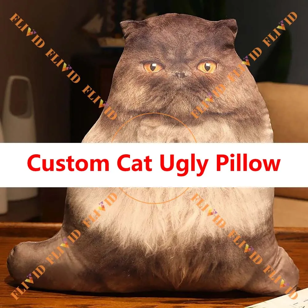 Customized Dog Animal Ugly Pillow Custom 3D Pet Cat Pillow Personalized Animals Creative Gift Sofa Throw Pillow Memorial Cushion
Customized Dog Animal Ugly Pillow Custom 3D Pet Cat Pillow Personalized Animals Creative Gift Sofa Throw Pillow Memorial Cushion