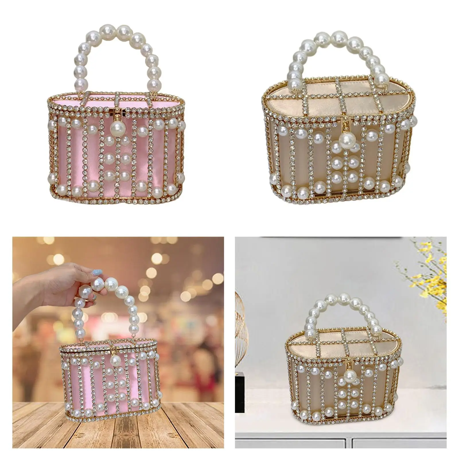 Bucket Bag Accessories Tote Purse Creative Supplies Bead Handle Fashion Shoulder
Bucket Bag Accessories Tote Purse Creative Supplies Bead Handle Fashion Shoulder