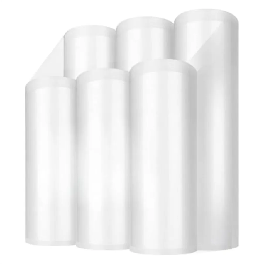 Vacuum Sealer Bags Rolls 6 Pack 3 Rolls 8x20' + 3 Rolls 11x20' Heavy Duty BPAFree Sealer Bags CuttoSize Seal a Meal Bags for Fr
Vacuum Sealer Bags Rolls 6 Pack 3 Rolls 8x20' + 3 Rolls 11x20' Heavy Duty BPAFree Sealer Bags CuttoSize Seal a Meal Bags for Fr
