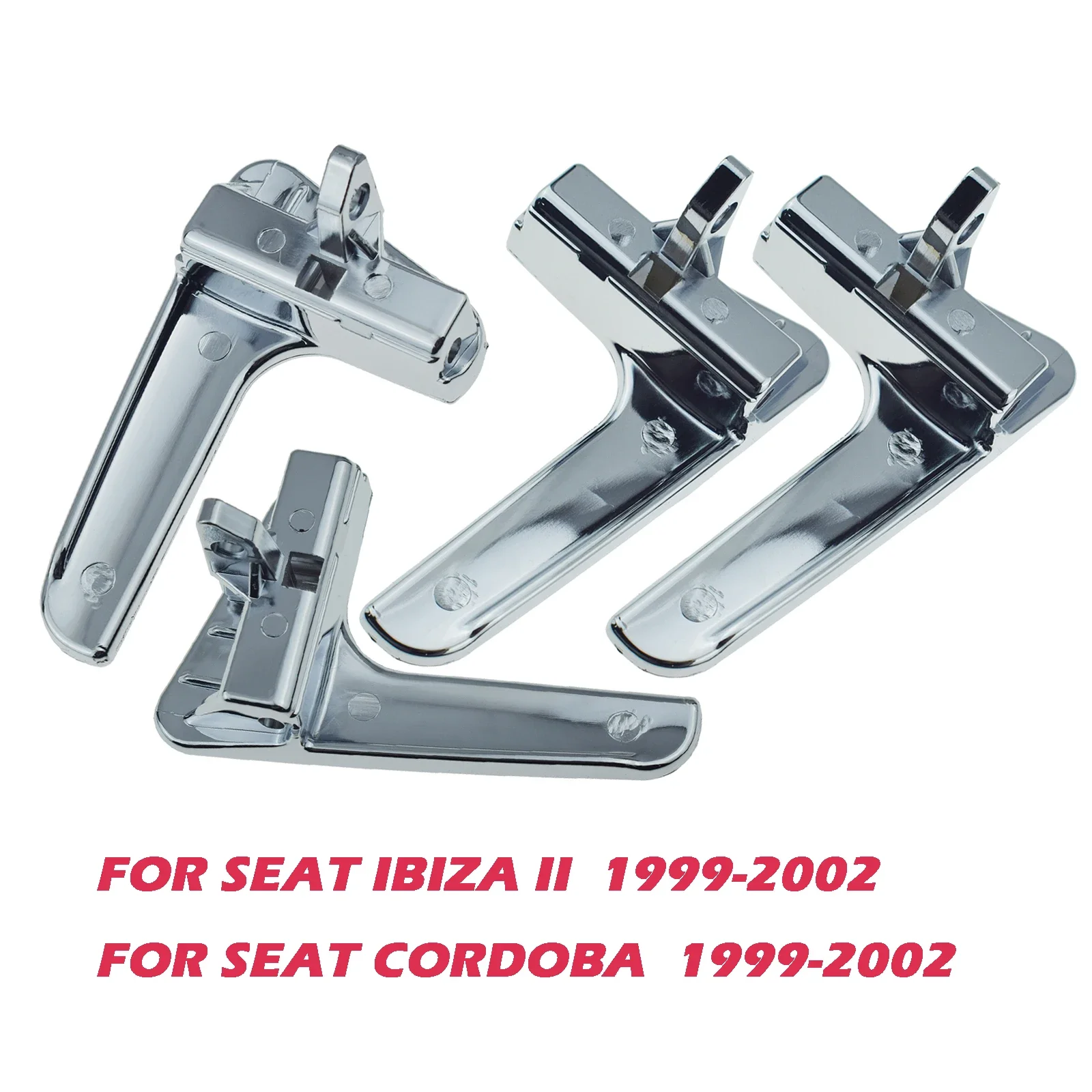 For SEAT IBIZA II SEAT CORDOBA 1999-2002 Car Interior Inside Inner Door Handle Chrome Left / Right 6K0837113,6K0837114
For SEAT IBIZA II SEAT CORDOBA 1999-2002 Car Interior Inside Inner Door Handle Chrome Left / Right 6K0837113,6K0837114