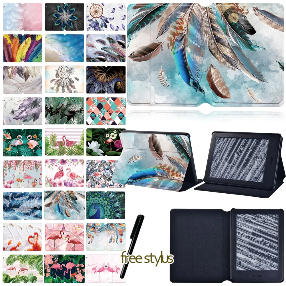 For Kindle Paperwhite 5 2021 6.8"/Kindle Paperwhite 1/2/3/4/Kindle 10th Gen 2019/8th 2016 Leather Stand Protective Tablet Case
For Kindle Paperwhite 5 2021 6.8"/Kindle Paperwhite 1/2/3/4/Kindle 10th Gen 2019/8th 2016 Leather Stand Protective Tablet Case