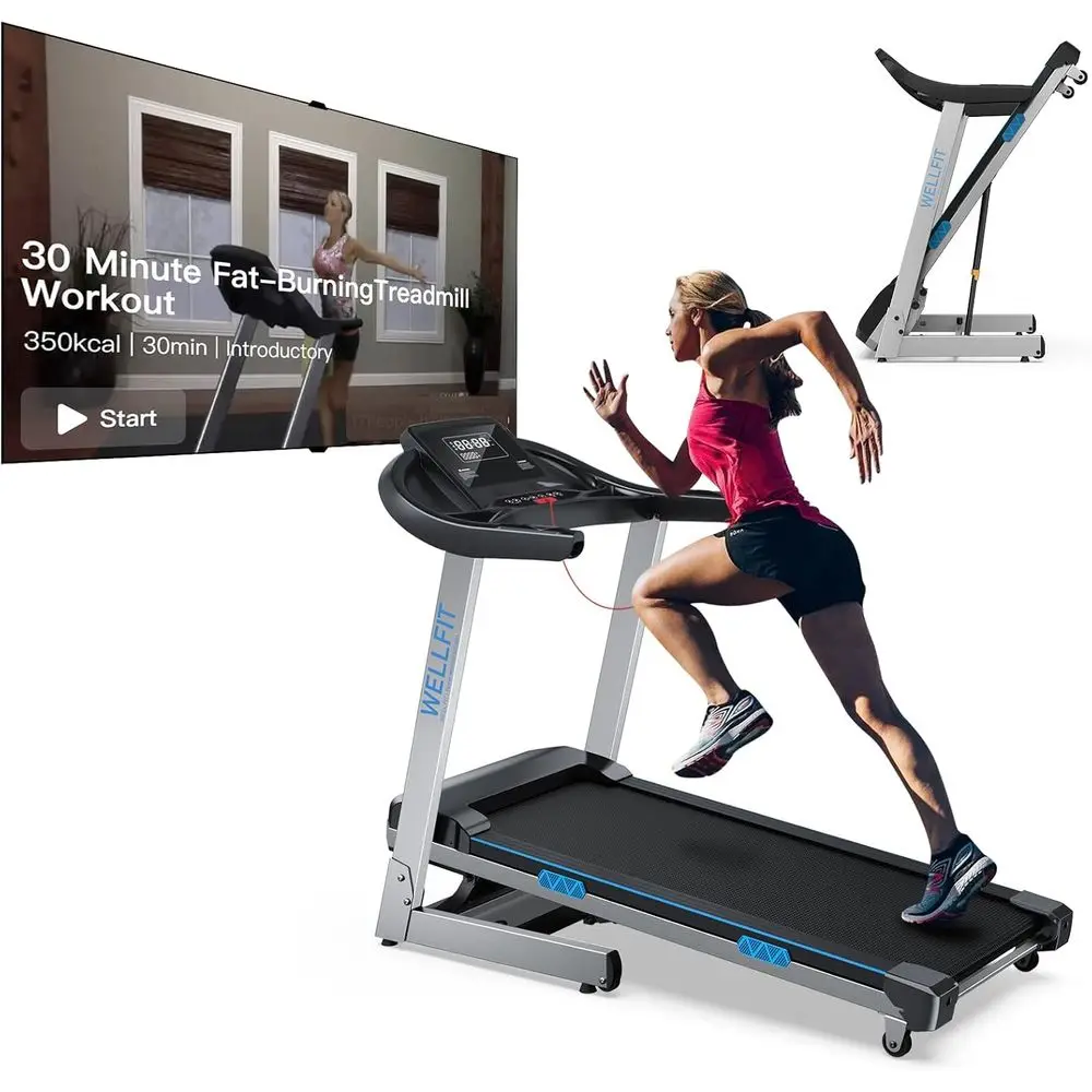 Профессиональная беговая дорожка коммерческого класса: 4.0 л.с., нагрузка до 180 кг, платформа 43x17 дюймов, LED-дисплей, регулируемые ручки
Профессиональная беговая дорожка коммерческого класса: 4.0 л.с., нагрузка до 180 кг, платформа 43x17 дюймов, LED-дисплей, регулируемые ручки