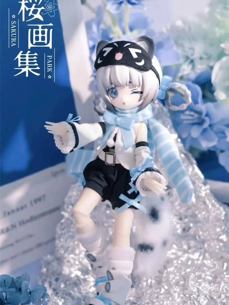 Cute 1/12 Bjd Articulated Action Figure Authentic Sakura Park Start Again Series Blind Box Anime Model Collectible Statue Toy
Cute 1/12 Bjd Articulated Action Figure Authentic Sakura Park Start Again Series Blind Box Anime Model Collectible Statue Toy