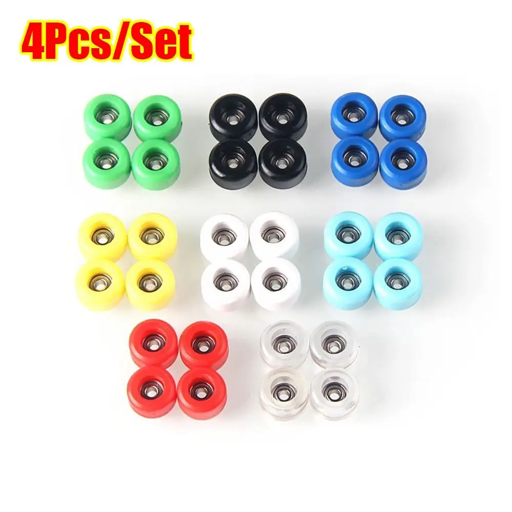 4Pcs Durable Professional Bearing Wheel Urethane Mini Fingerboard Wheels PU Metal CNC Finger Skate Board Accessory
4Pcs Durable Professional Bearing Wheel Urethane Mini Fingerboard Wheels PU Metal CNC Finger Skate Board Accessory