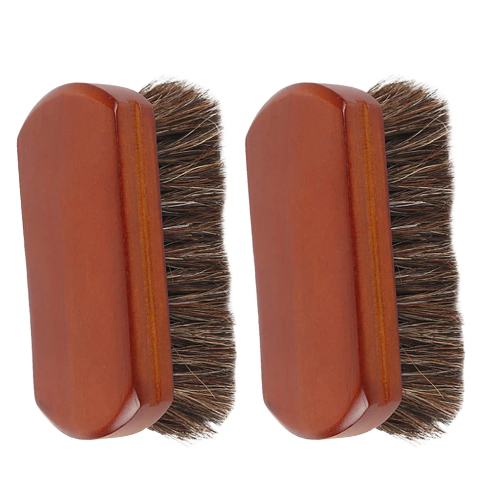 2 Pcs Horsehair Brush Shoe Cleaning Tool Broken Hair Remove Polish Kit Boot Polishing Care Wooden H Sturdy Design
2 Pcs Horsehair Brush Shoe Cleaning Tool Broken Hair Remove Polish Kit Boot Polishing Care Wooden H Sturdy Design