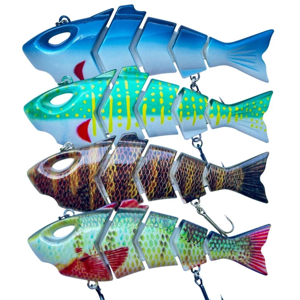 13.5cm 38g Sinking Hollow Eye Multi-Jointed Tuna Sea Hard Lure Bait Diving Simulation Color Fishing Bait Saltwater Fishing Lure
13.5cm 38g Sinking Hollow Eye Multi-Jointed Tuna Sea Hard Lure Bait Diving Simulation Color Fishing Bait Saltwater Fishing Lure