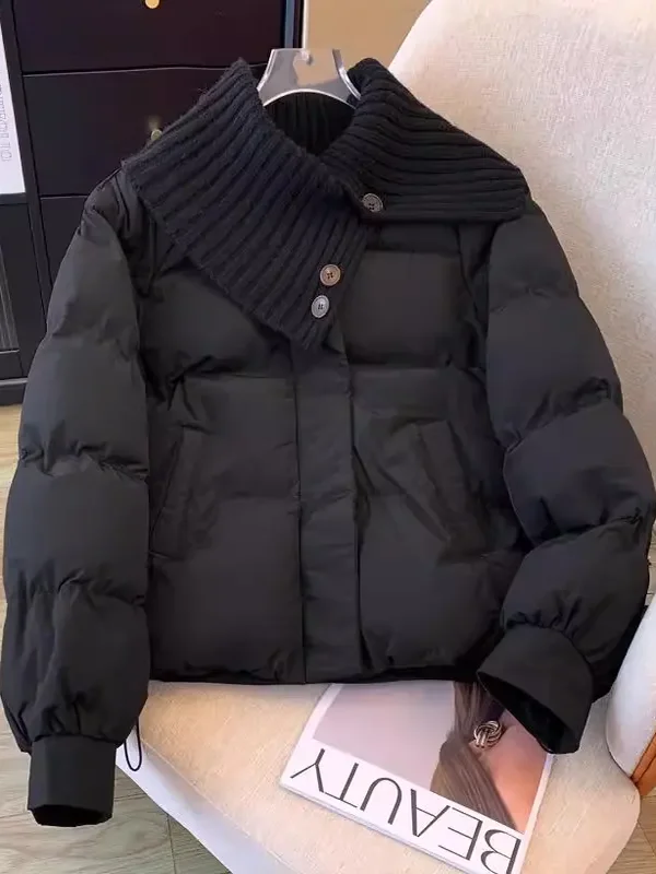 Bla ort Bread Jaet Women's Winter Korean Sle Warm Fluffy Cotton Coat Fem Commute Loose Fit round Ne Zipper
Bla ort Bread Jaet Women's Winter Korean Sle Warm Fluffy Cotton Coat Fem Commute Loose Fit round Ne Zipper