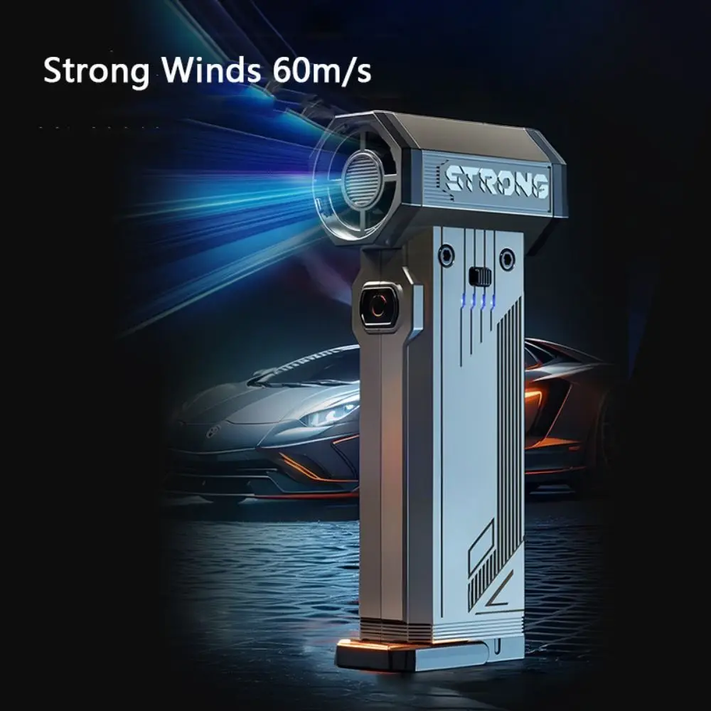 130000RPM Mini Turbo Jet Fan Wind Speed 60m/s Brushless Motor Electric Air Duster 4 Speeds Adjustable Rechargeable
130000RPM Mini Turbo Jet Fan Wind Speed 60m/s Brushless Motor Electric Air Duster 4 Speeds Adjustable Rechargeable