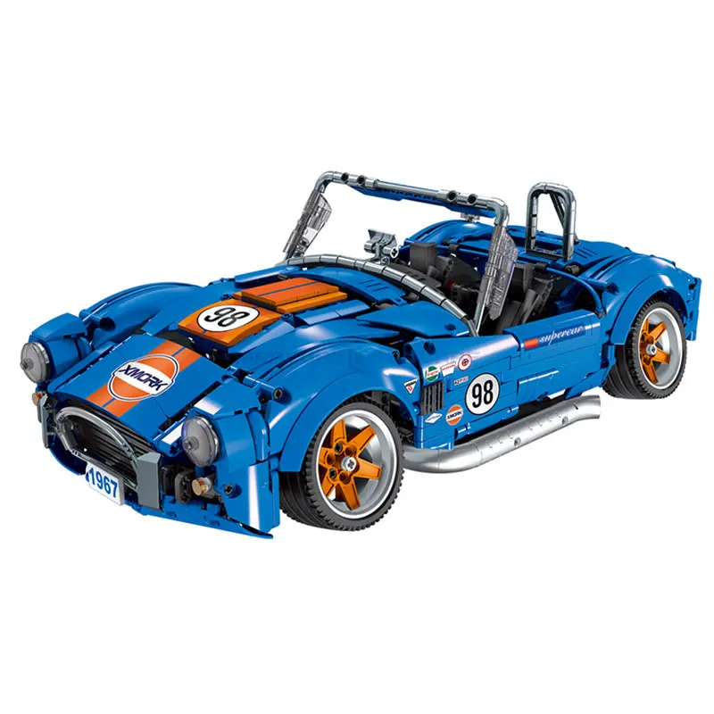 Шелби Cobra 427 Гиперкар MOC 022025 -1 классическая ретро модель спортивного автомобиля, строительные блоки, кирпичи, креативный набор игрушек для детей, подарок для мальчиков
Шелби Cobra 427 Гиперкар MOC 022025 -1 классическая ретро модель спортивного автомобиля, строительные блоки, кирпичи, креативный набор игрушек для детей, подарок для мальчиков