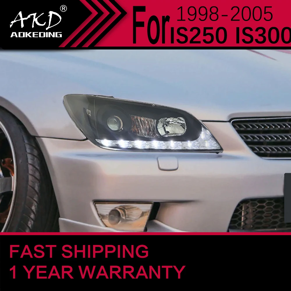 Car Lights for Lexus IS200 IS300 LED Headlight 1998-2005 is350 Head Lamp Drl Projector Lens Automotive Accessories
Car Lights for Lexus IS200 IS300 LED Headlight 1998-2005 is350 Head Lamp Drl Projector Lens Automotive Accessories
