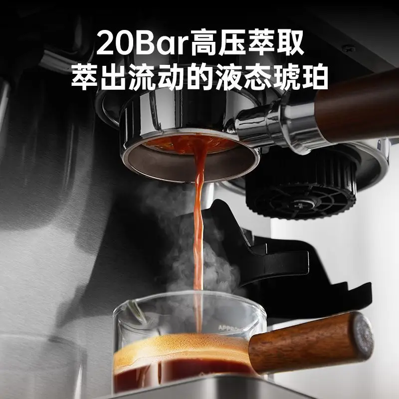 Итальянская эспрессо-машина из нержавеющей стали, небольшой коммерческий класс со встроенной кофемолкой, вспениватель молока для домашнего и кафе
Итальянская эспрессо-машина из нержавеющей стали, небольшой коммерческий класс со встроенной кофемолкой, вспениватель молока для домашнего и кафе