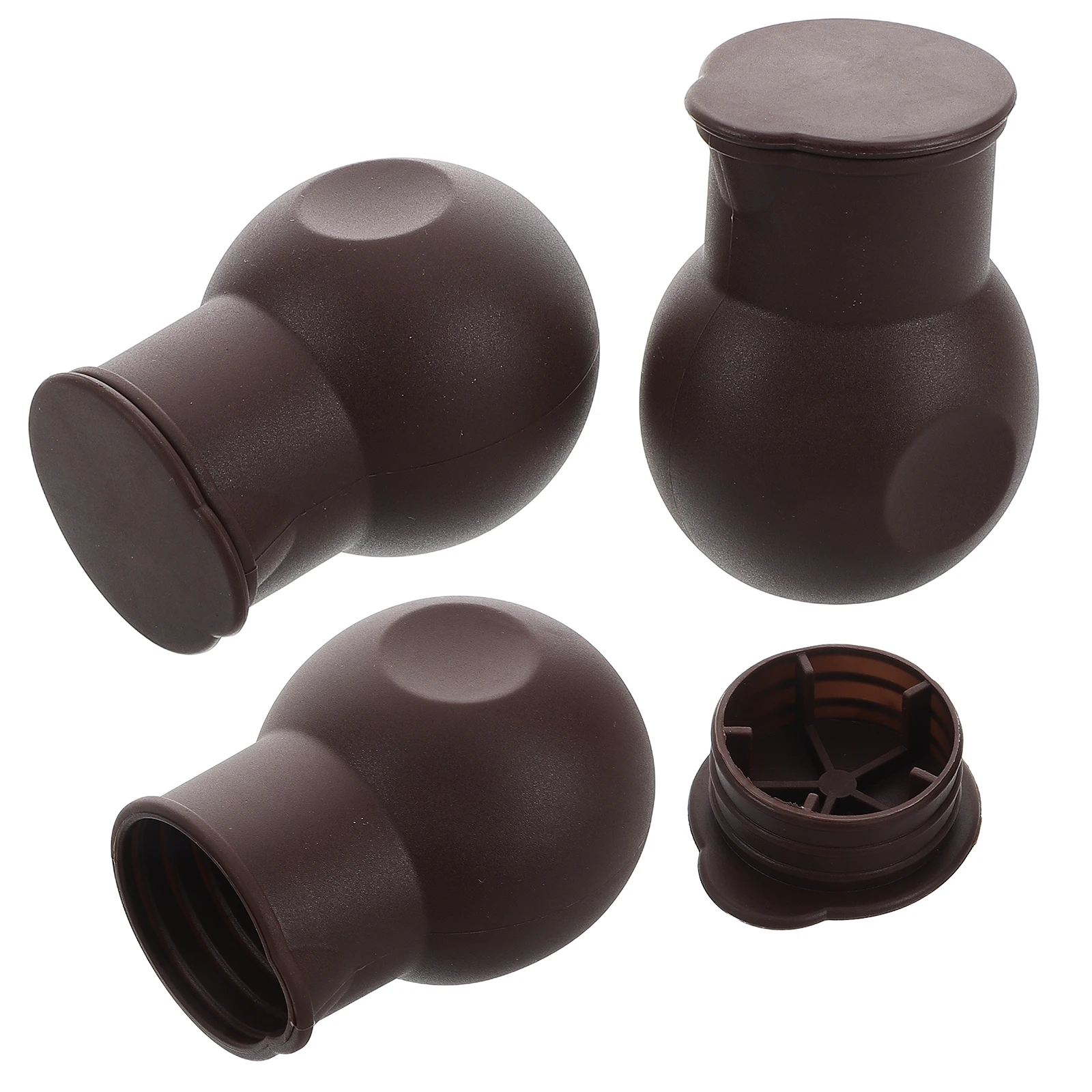 3 Pcs Chocolate Dispensing Pot Candy Making Tools Dark Brown Silica Gel Butter Warmer
3 Pcs Chocolate Dispensing Pot Candy Making Tools Dark Brown Silica Gel Butter Warmer