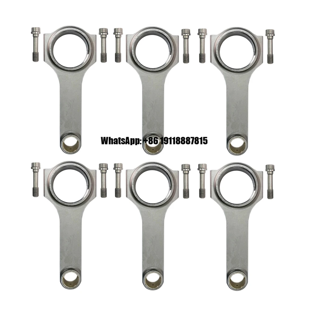 H-Beam Forged Connecting Rods for 2009-2019 for BMW N55B30 S55B30 144.3*22mm
H-Beam Forged Connecting Rods for 2009-2019 for BMW N55B30 S55B30 144.3*22mm