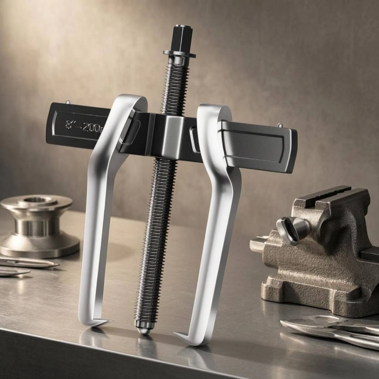2-Jaw Bearing Puller Crafted Steel Two-Jaw Puller Bearing Removal Tool Long-Lasting Pulley Removal Tool Professional-Grade Grade
2-Jaw Bearing Puller Crafted Steel Two-Jaw Puller Bearing Removal Tool Long-Lasting Pulley Removal Tool Professional-Grade Grade