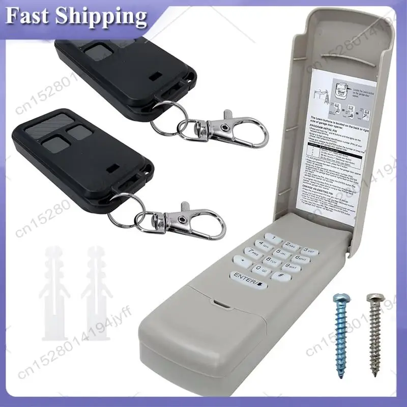 -ABDH 1X 877MAX Garage Door Opener Keypad With 2X Remote For 41A6127-1 HBW2028, 139.53680 Series
-ABDH 1X 877MAX Garage Door Opener Keypad With 2X Remote For 41A6127-1 HBW2028, 139.53680 Series