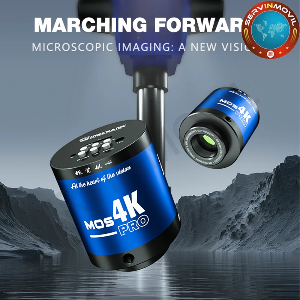 MECHANIC MOS 4K Pro Microscope Camera Trinocular/Binocular Microscope CTV Adaptor for Phone Motherbord IC Chip CPU Repair
MECHANIC MOS 4K Pro Microscope Camera Trinocular/Binocular Microscope CTV Adaptor for Phone Motherbord IC Chip CPU Repair