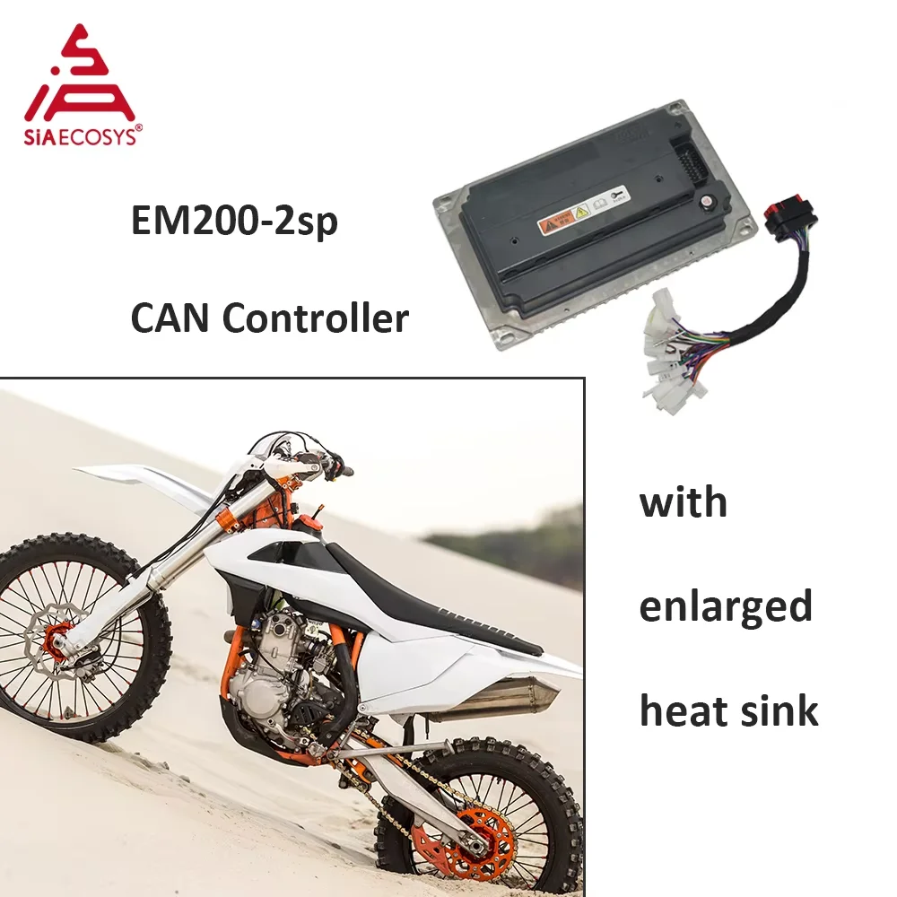 US Warehouse VOTOL EM200-2SP 72V 600A Programmable CAN Controller with Aluminum Enlarged Heat Sink for E-Scooter E-Motorcycle
US Warehouse VOTOL EM200-2SP 72V 600A Programmable CAN Controller with Aluminum Enlarged Heat Sink for E-Scooter E-Motorcycle