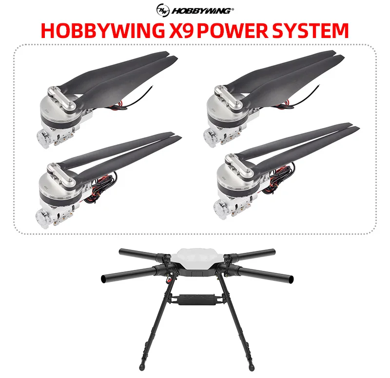 15KG Payload Training Quadcopter Frame - Compatible with Hobbywing X9 Power System - Heavy Lift UAV Drone Platform
15KG Payload Training Quadcopter Frame - Compatible with Hobbywing X9 Power System - Heavy Lift UAV Drone Platform
