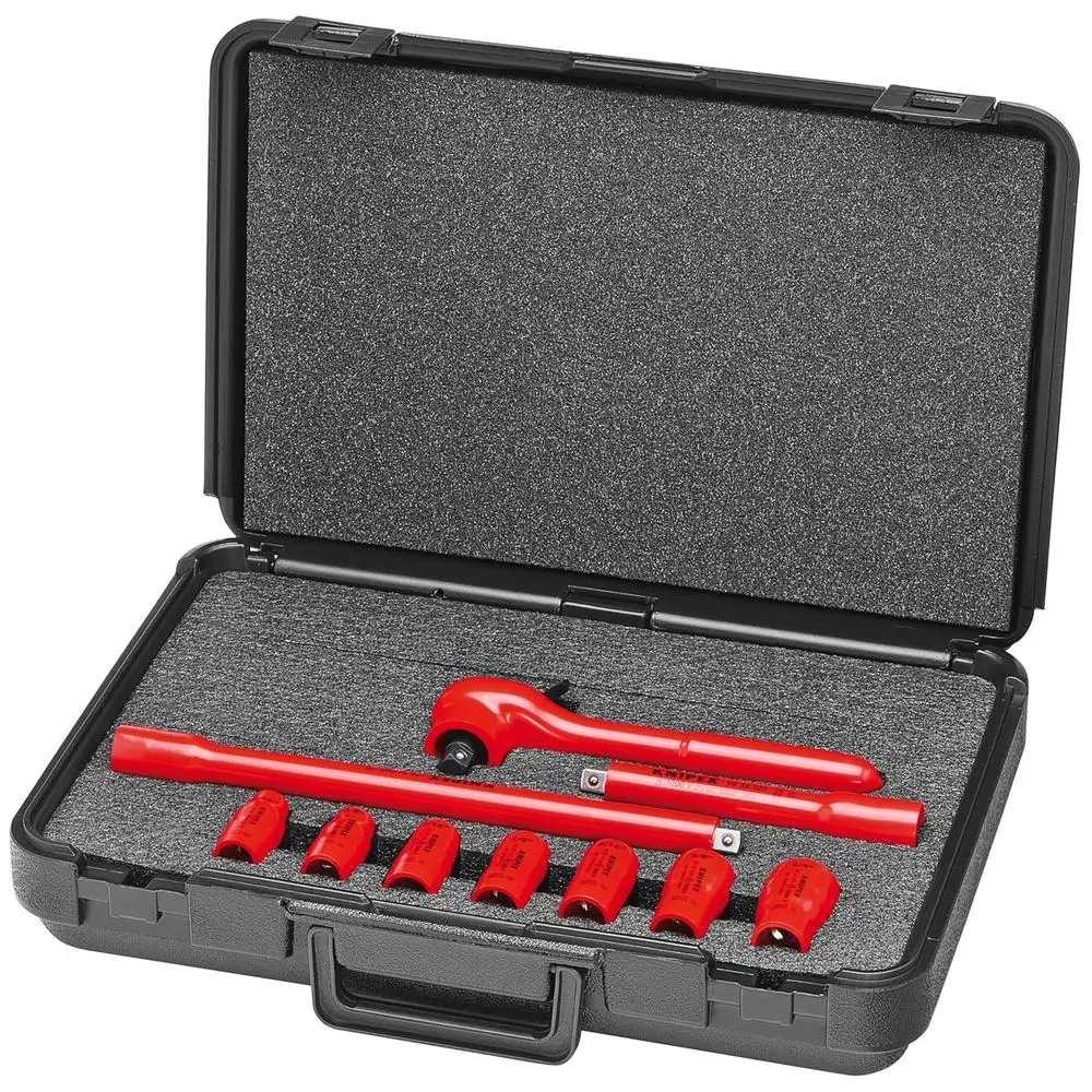 Набор изолированных торцевых ключей Tools - 98 99 11 S3, 10 шт. (989911S3)
Набор изолированных торцевых ключей Tools - 98 99 11 S3, 10 шт. (989911S3)