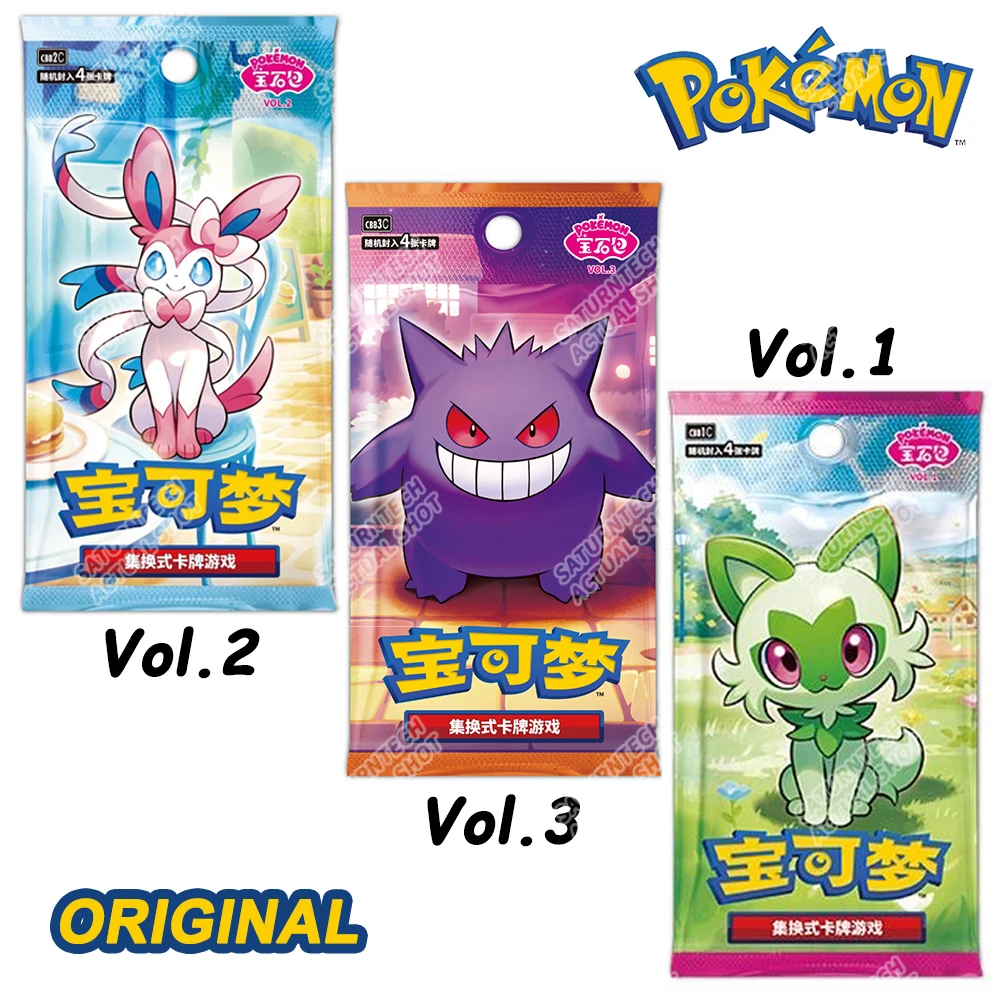 Genuine Pokemon Card New Gem Pack Vol.3 Trading PTCG Collected Chinese SCARLET&VIOLE Genger Pikachu Plush Kids Toy Gift
Genuine Pokemon Card New Gem Pack Vol.3 Trading PTCG Collected Chinese SCARLET&VIOLE Genger Pikachu Plush Kids Toy Gift
