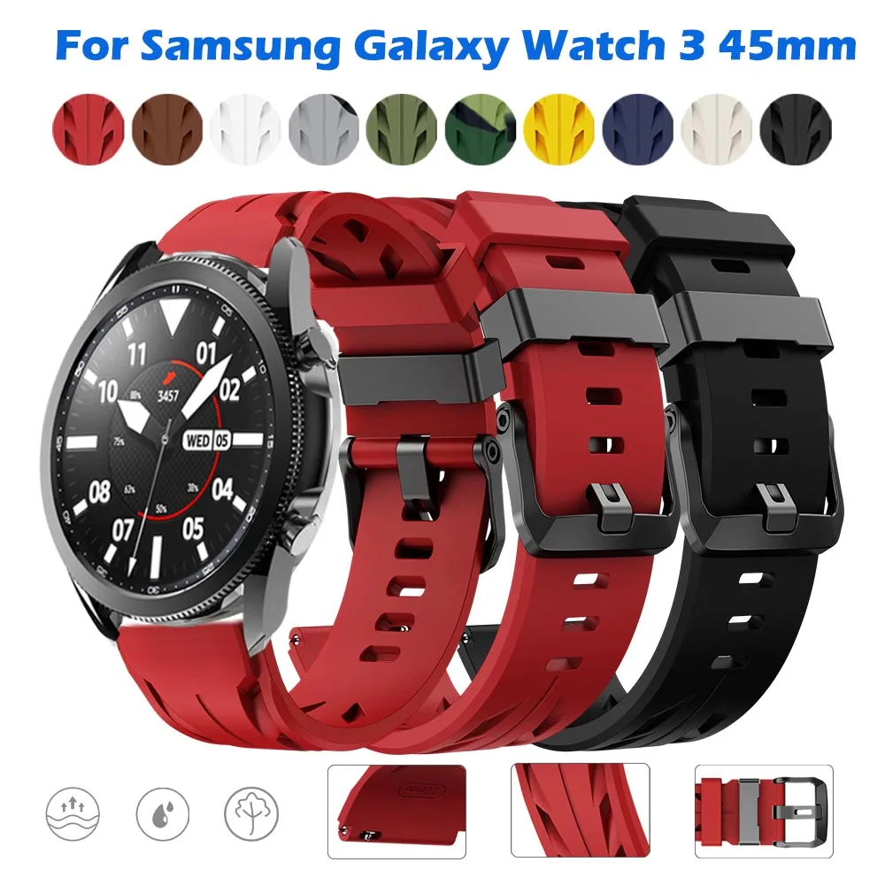 22mm Universal Soft Silicone Business Band for Samsung Galaxy Watch 3 45mm Strap Breathable for Samsung Galaxy Watch 3 45mm Band
22mm Universal Soft Silicone Business Band for Samsung Galaxy Watch 3 45mm Strap Breathable for Samsung Galaxy Watch 3 45mm Band