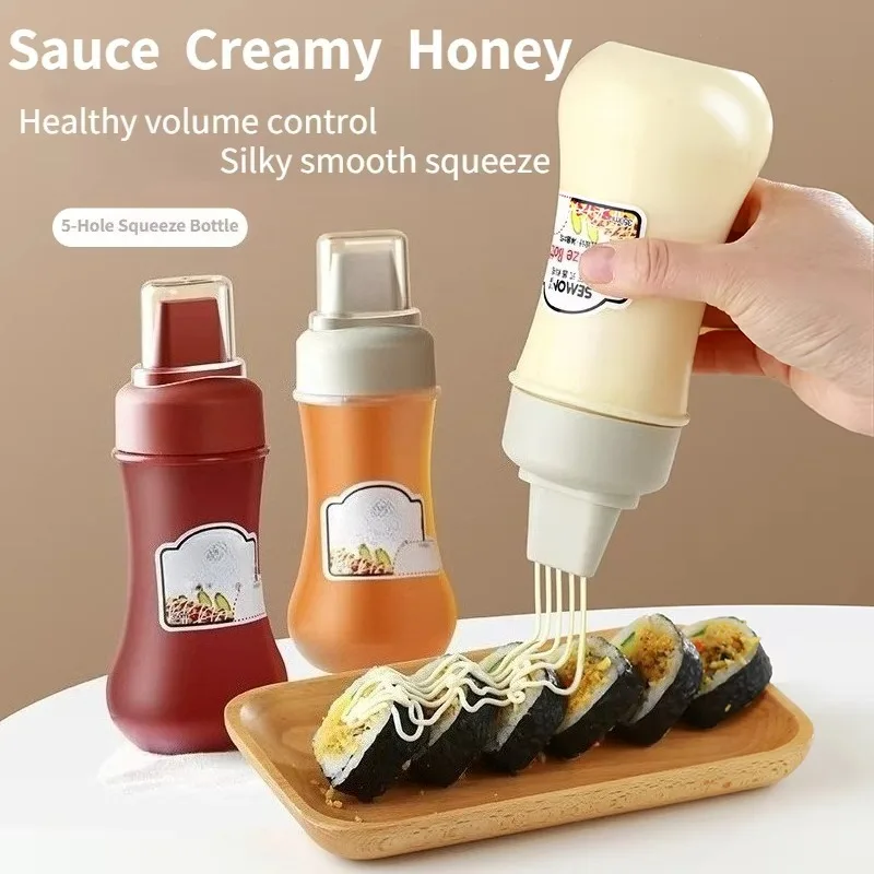 1PC Multi Hole Squeeze Sauce Bottle 350ML Honey Squeeze Bottle BBQ Sauce Oil Ketchup Squeeze Bottle Kitchen Condiment Dispenser
1PC Multi Hole Squeeze Sauce Bottle 350ML Honey Squeeze Bottle BBQ Sauce Oil Ketchup Squeeze Bottle Kitchen Condiment Dispenser