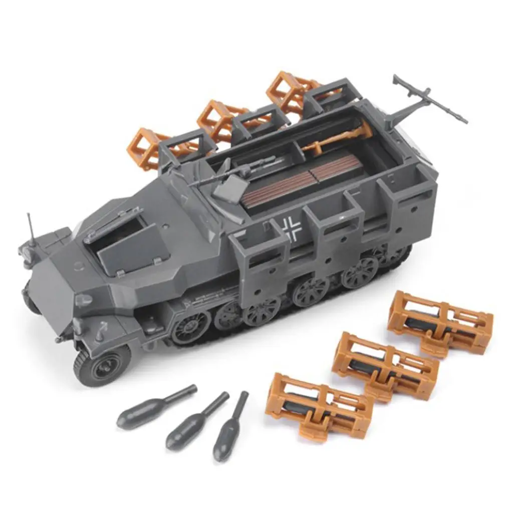 1:72 SDKFZ 251 Tank Model Kit 4D Heavy Battle Tank Armored
1:72 SDKFZ 251 Tank Model Kit 4D Heavy Battle Tank Armored