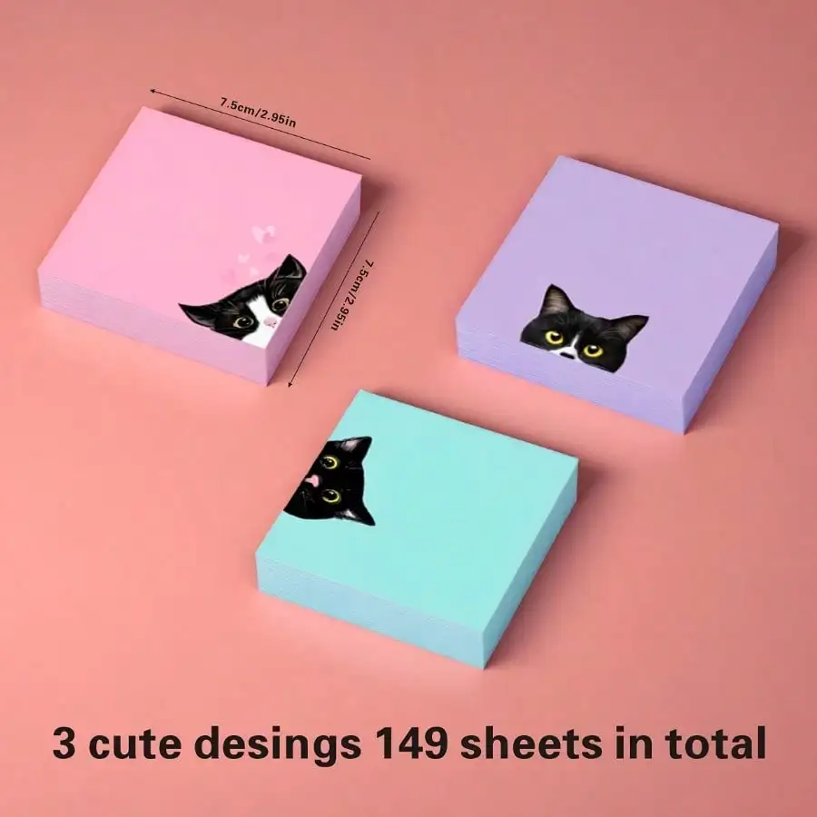 3-Piece Charming Black Cat Decals | Water-Resistant Matte Vinyl for Laptops/Bottles/Diaries. Great for Cat Lovers & Teachers
3-Piece Charming Black Cat Decals | Water-Resistant Matte Vinyl for Laptops/Bottles/Diaries. Great for Cat Lovers & Teachers