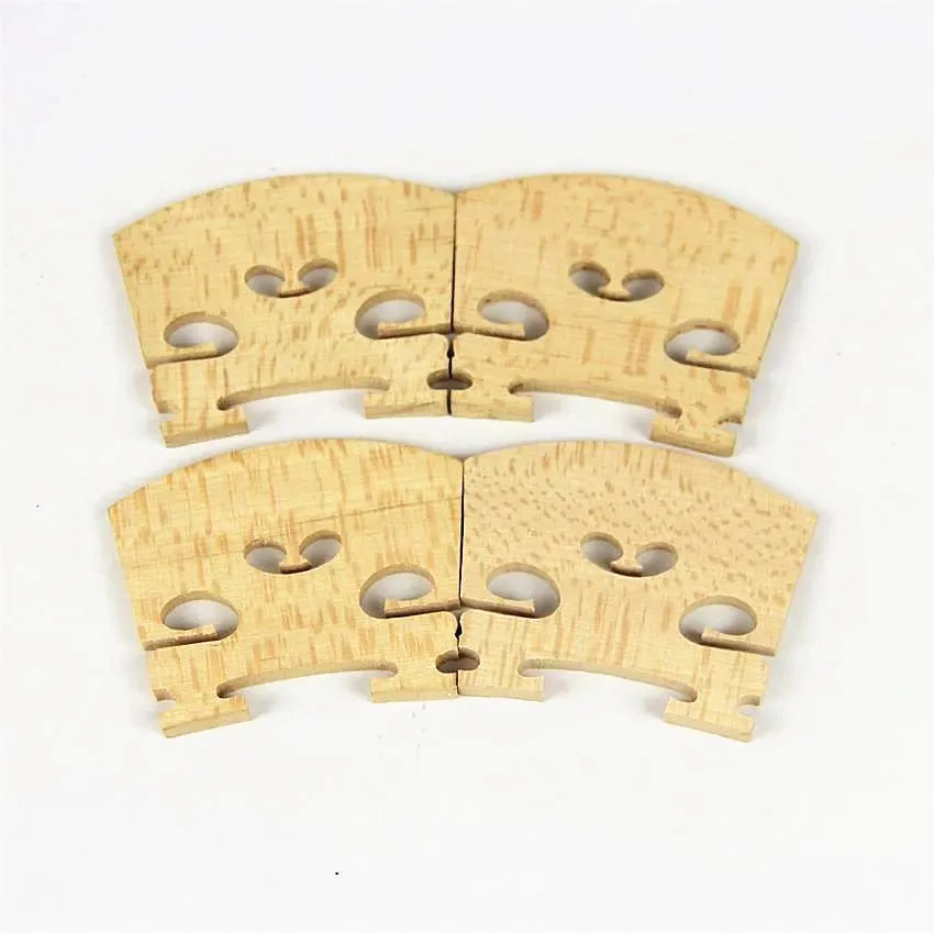 4 Pcs High Quality Solid Maple Wood Violin 4/4 Bridge Violino Fiddle Parts Acessories
4 Pcs High Quality Solid Maple Wood Violin 4/4 Bridge Violino Fiddle Parts Acessories