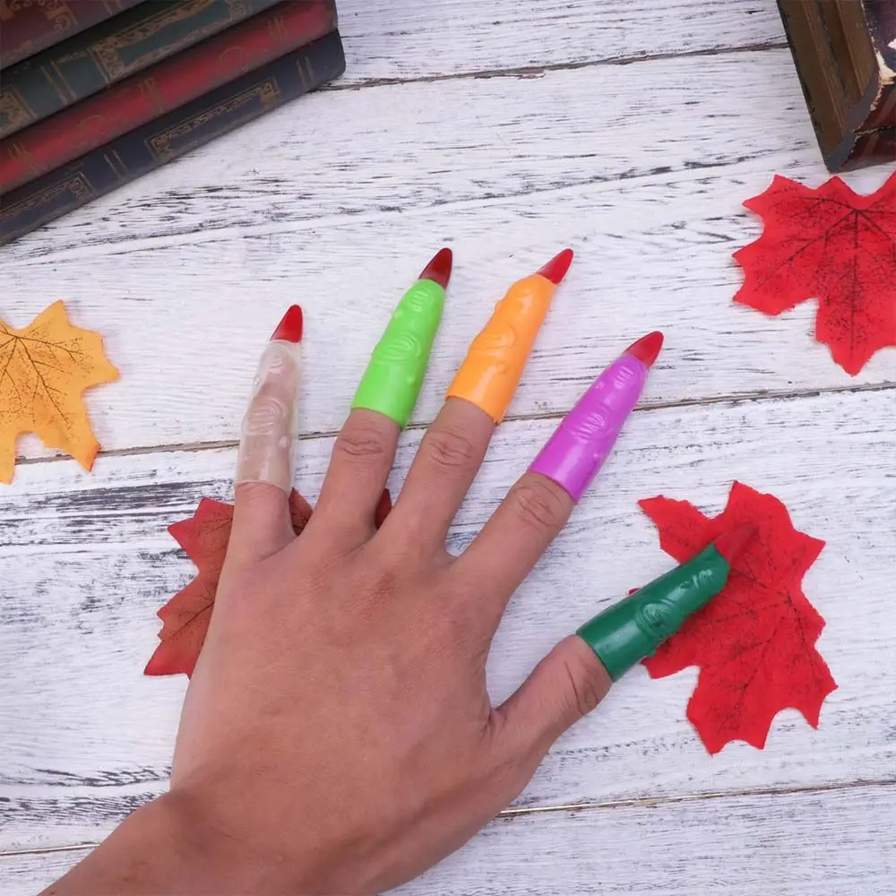 Cosplay Supplies Halloween Party Deocration Witch Fake Nail Halloween Finger Covers Zombie False Fingers Ghost Fake Finger
Cosplay Supplies Halloween Party Deocration Witch Fake Nail Halloween Finger Covers Zombie False Fingers Ghost Fake Finger