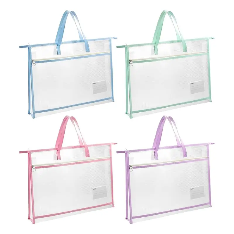 EYFL-A3 Portable Project Bags Clear Mesh Sewing Project Bag Knitting Stitching Artworks Embroidery
EYFL-A3 Portable Project Bags Clear Mesh Sewing Project Bag Knitting Stitching Artworks Embroidery