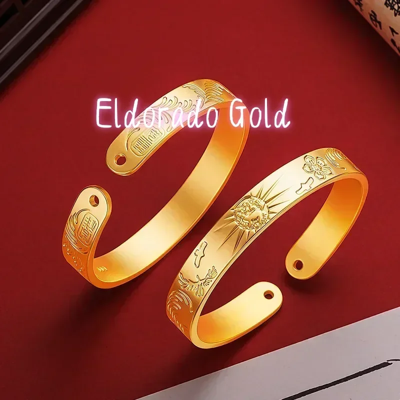 Eldorado Gold 9999 Real Gold 24K Yellow Bracelet Wide 10n New Sun Eagle Auspicious Totem Boutique Open
Eldorado Gold 9999 Real Gold 24K Yellow Bracelet Wide 10n New Sun Eagle Auspicious Totem Boutique Open