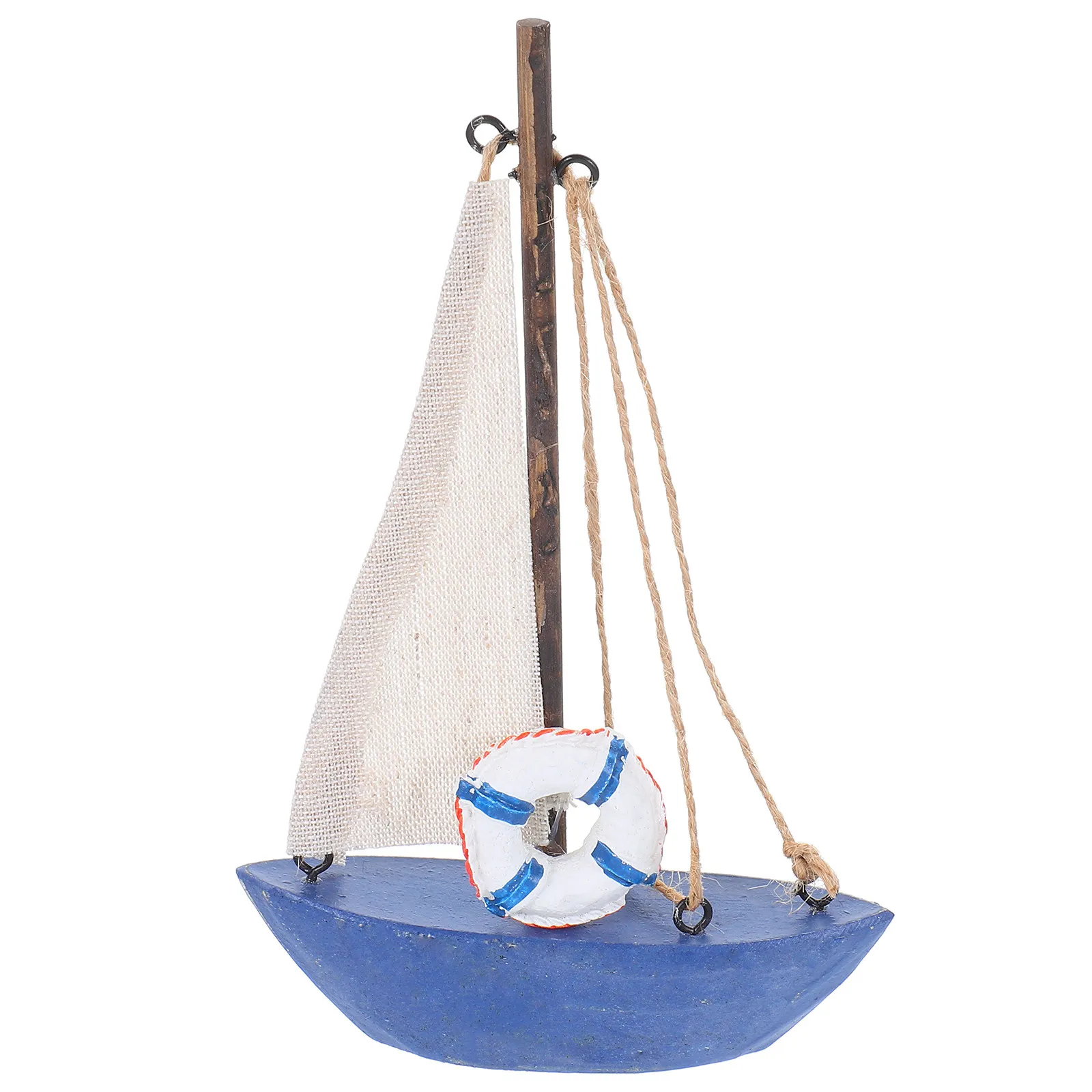 Mediterranean Vintage Wooden Sailboat Decoration Miniature Sailing Boat for Home Office Living Room Desktop Bookshelf Coastal
Mediterranean Vintage Wooden Sailboat Decoration Miniature Sailing Boat for Home Office Living Room Desktop Bookshelf Coastal