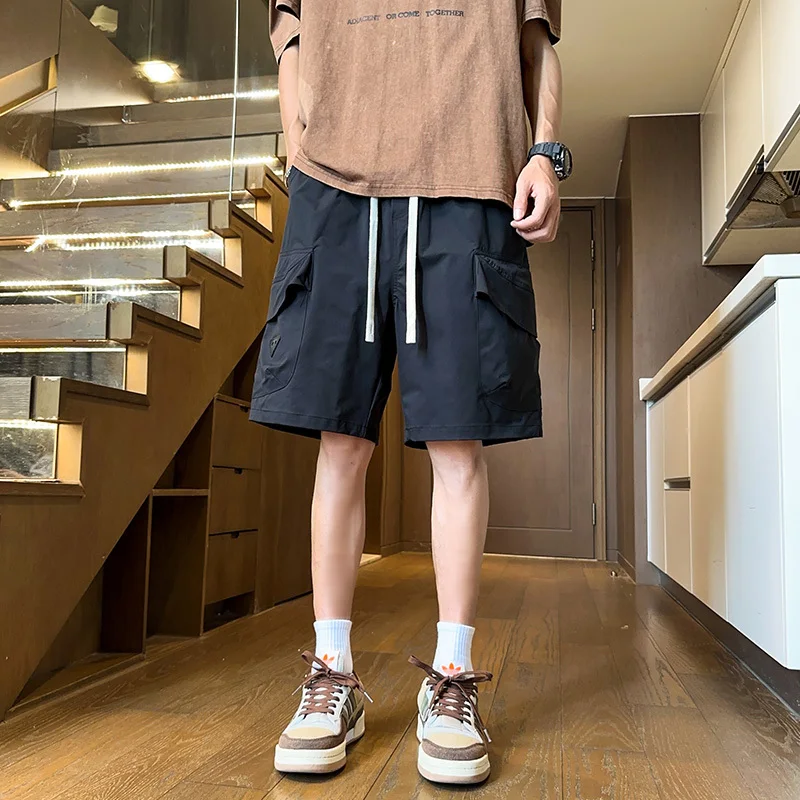 2026 Summer Men's Cargo Shorts American Streetwear Hip Hop Casual Loose Fit 5 Pocket Cotton Shorts Breathable Sportswear
2026 Summer Men's Cargo Shorts American Streetwear Hip Hop Casual Loose Fit 5 Pocket Cotton Shorts Breathable Sportswear