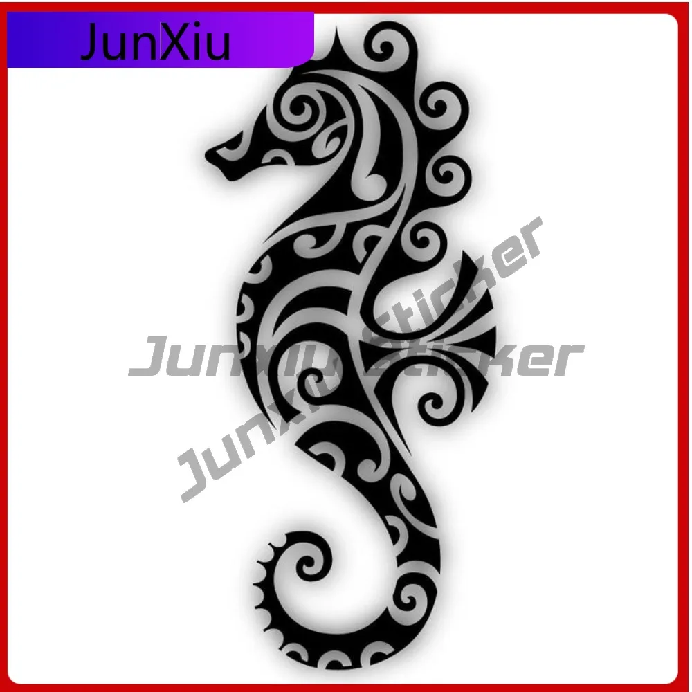 Tribal Sea Horse Shaped Vinyl Sticker Culture Country Ocean Life Waterproof Decal Scratch-proof Exterior Sticker Camping Car Suv
Tribal Sea Horse Shaped Vinyl Sticker Culture Country Ocean Life Waterproof Decal Scratch-proof Exterior Sticker Camping Car Suv