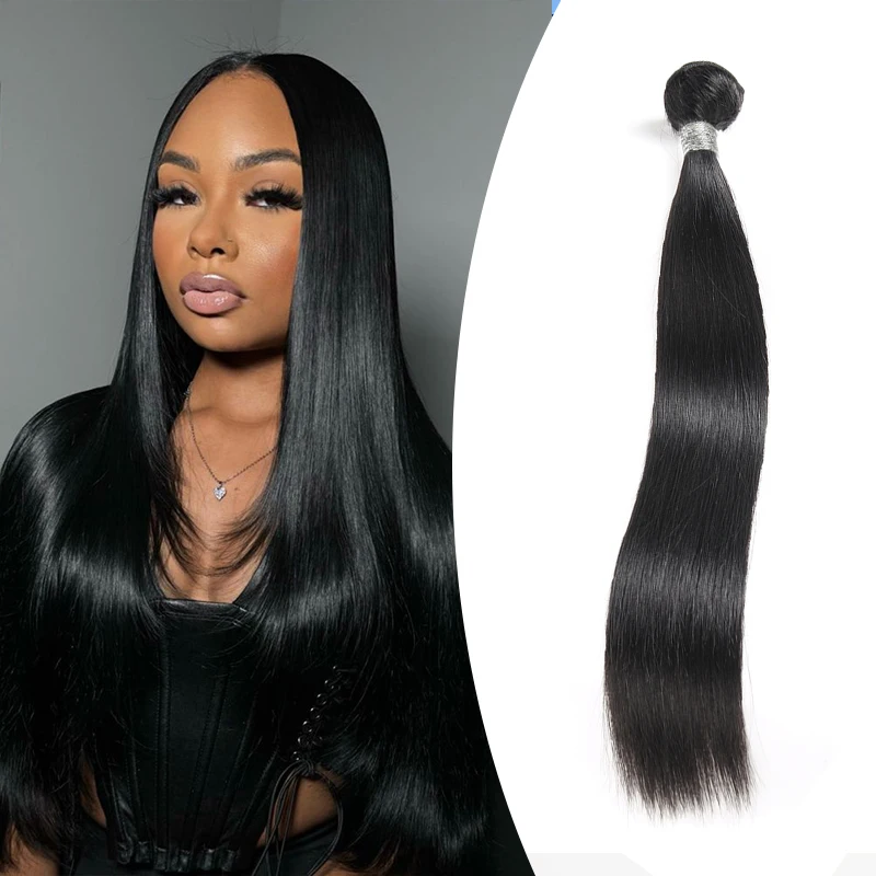Straight Raw Virgin Human Hair Bundle 100% Unproccessed Human Remy Hair Weave for Women Natural Color Thick Hair Double Drawn
Straight Raw Virgin Human Hair Bundle 100% Unproccessed Human Remy Hair Weave for Women Natural Color Thick Hair Double Drawn