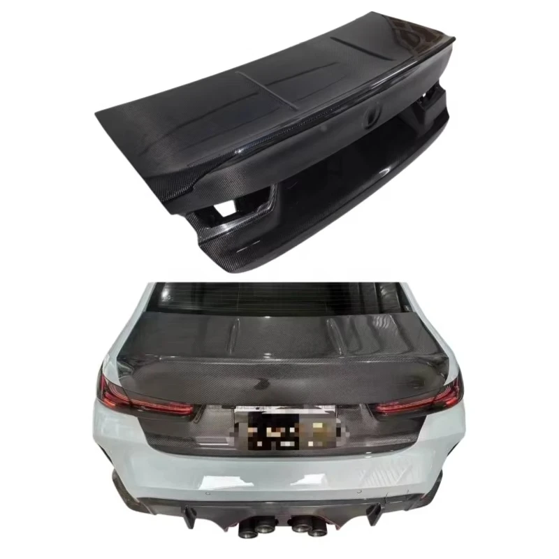 Carbon Fiber Car Boot Lid Auto Trunk Cover for BMW 3-Series-7th M3(G80) 2021+ Aerodynamic Auto Body Kits
Carbon Fiber Car Boot Lid Auto Trunk Cover for BMW 3-Series-7th M3(G80) 2021+ Aerodynamic Auto Body Kits