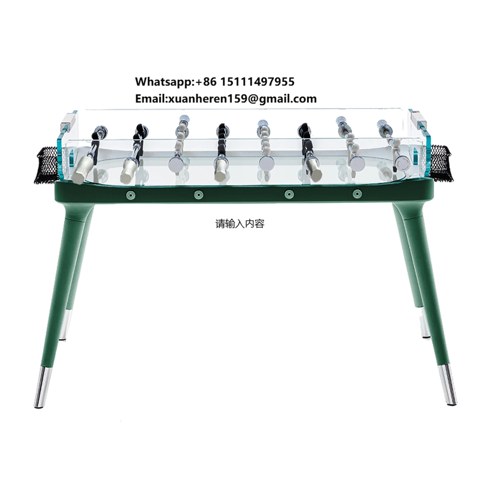 Green Soccer Machines Customizable Glass Solid Wood Soccer Machines Foosball Games Indoor Game Tables
Green Soccer Machines Customizable Glass Solid Wood Soccer Machines Foosball Games Indoor Game Tables