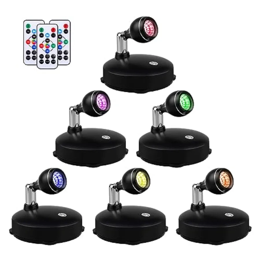 Spotlight Indoor Battery Operated Led Spot Light Stick Up Lights with Remote Mini Spotlight Dimmable Accent Lights for Lighting
Spotlight Indoor Battery Operated Led Spot Light Stick Up Lights with Remote Mini Spotlight Dimmable Accent Lights for Lighting