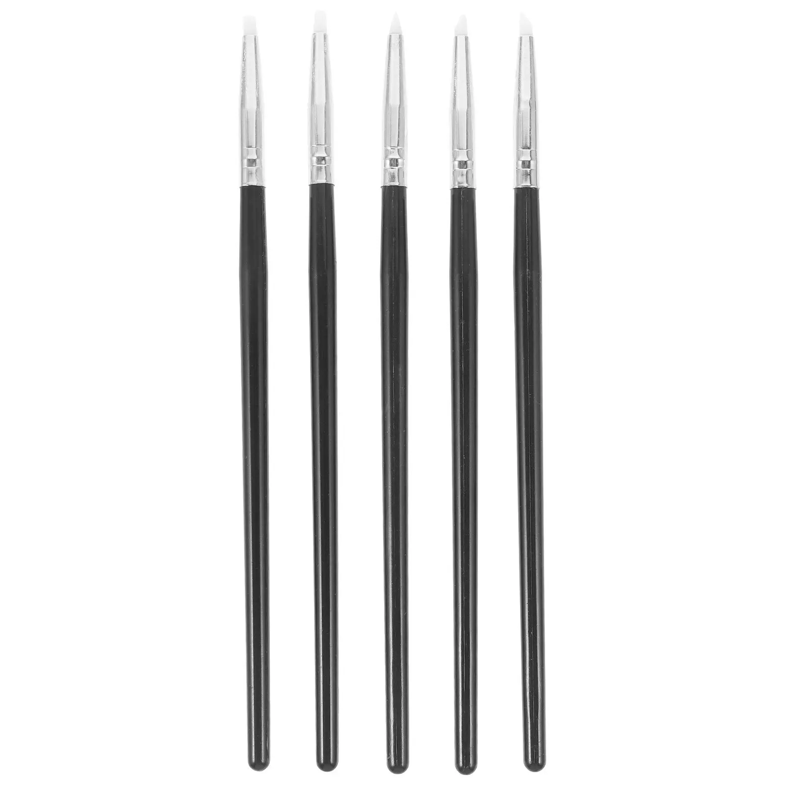 5Pcs Nail Art Sculpture Carving Pen Kit 3D Effect Shaping Drawing Tools Black Professional Home Training Use Nail Art Tools
5Pcs Nail Art Sculpture Carving Pen Kit 3D Effect Shaping Drawing Tools Black Professional Home Training Use Nail Art Tools