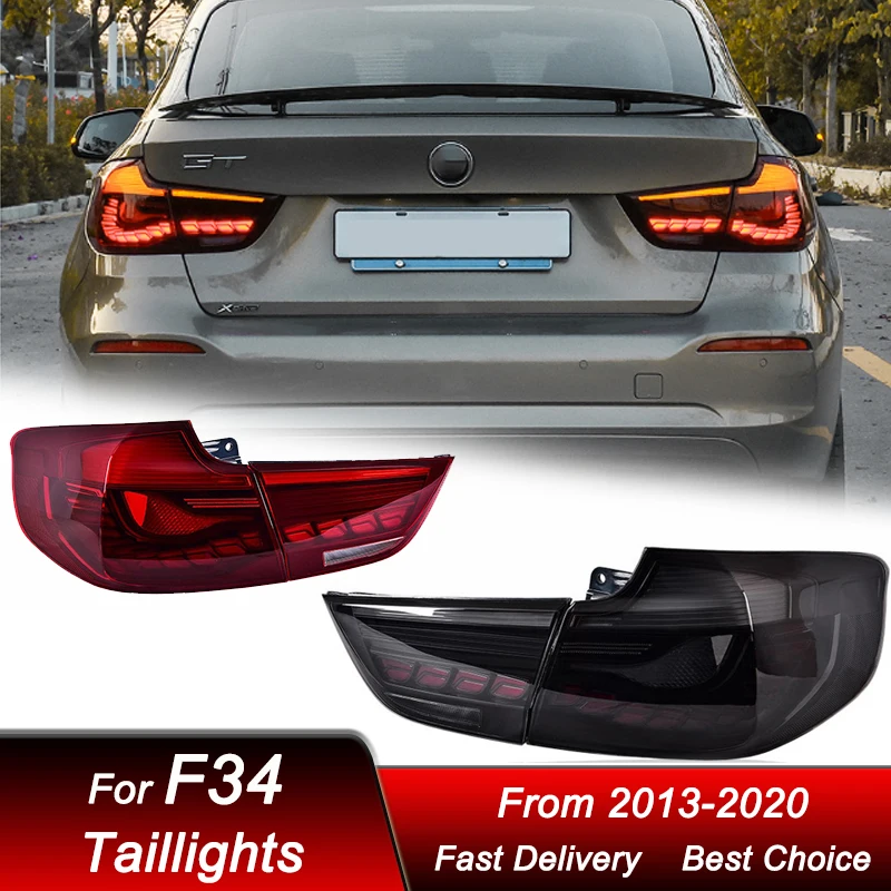Car styling Tail Lights For BMW 3 series GT F34 2013-2020 Upgrade new style LED Dynamic Turn Signal Light Tail Lamp Assembly
Car styling Tail Lights For BMW 3 series GT F34 2013-2020 Upgrade new style LED Dynamic Turn Signal Light Tail Lamp Assembly